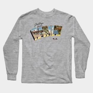 Greetings from Rahway New Jersey Long Sleeve T-Shirt